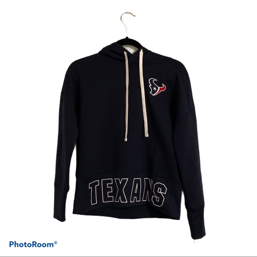 NWT Houston Texans Teen Hoodie (Ribbed, Navy, S) NFL, football, fanatic. 🏈